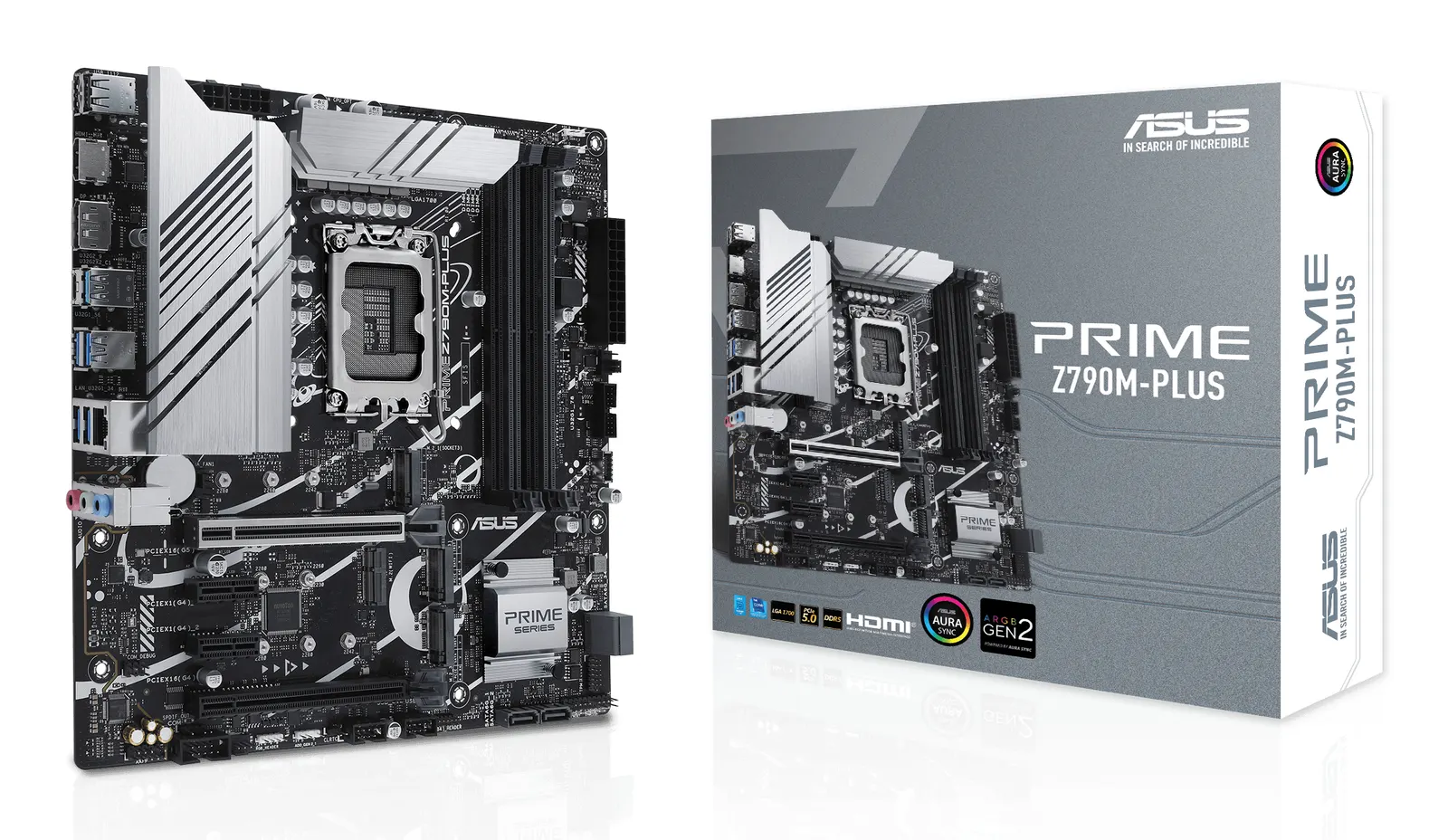 დედაპლატა ASUS Motherboard PRIME Z790M-PLUS s1700 Z790 4xDDR5 M.2 HDMI DP mATX