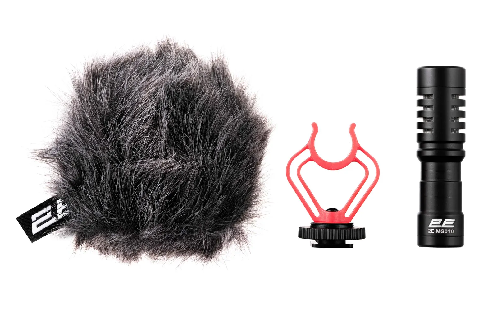 მიკროფონი 2E MG010 Shoutgun Mic, 3.5mm
