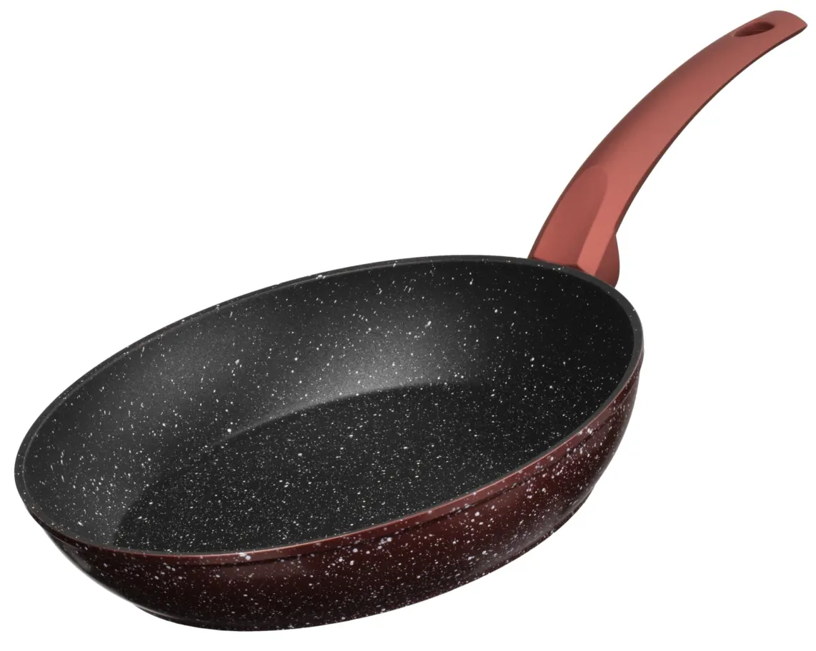 Ardesto Fry pan Gemini Piemonte 28 cm, red, aluminium