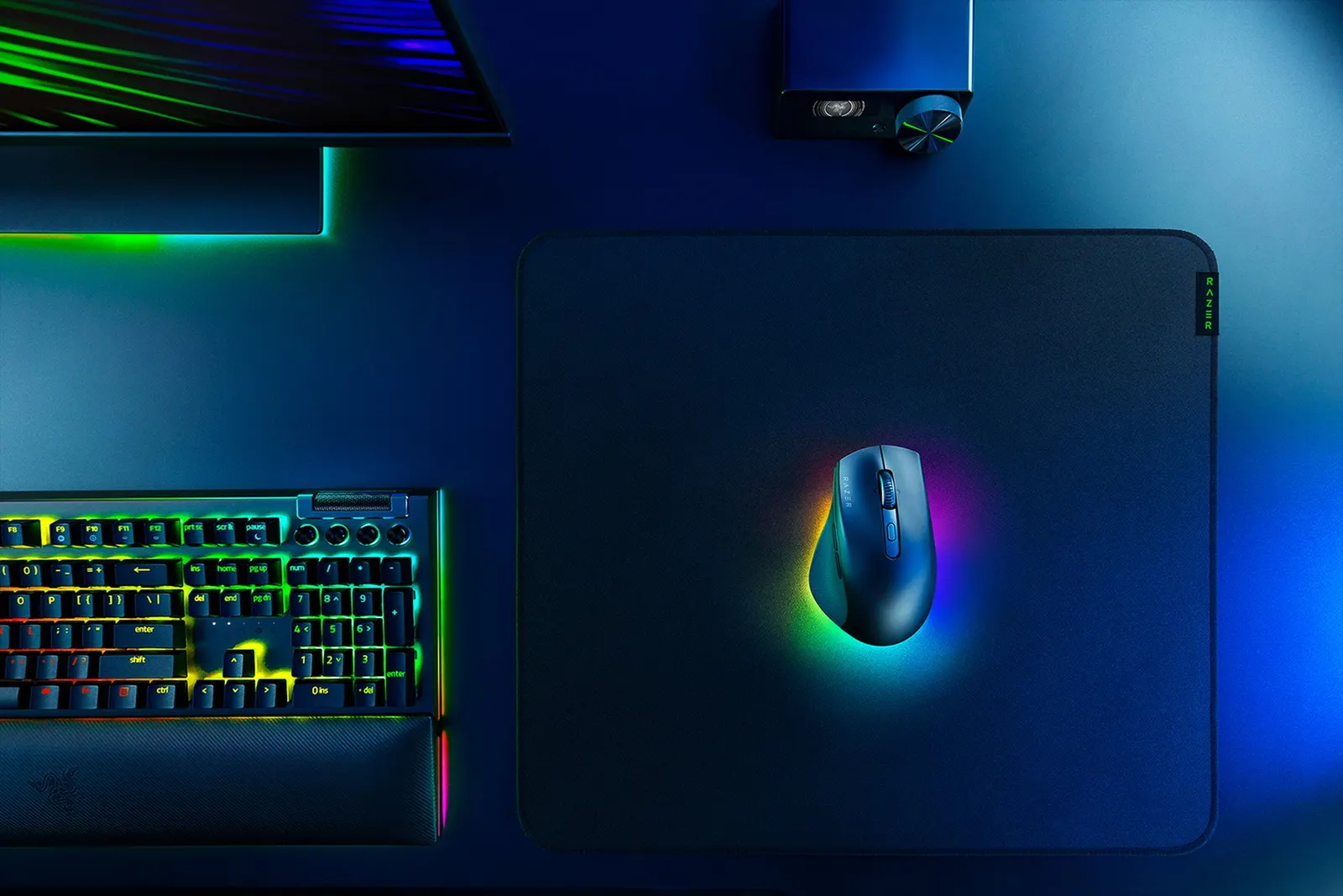 მაუსი Razer Mouse Pro Click V2, RGB, USB-A/WL/BT, black