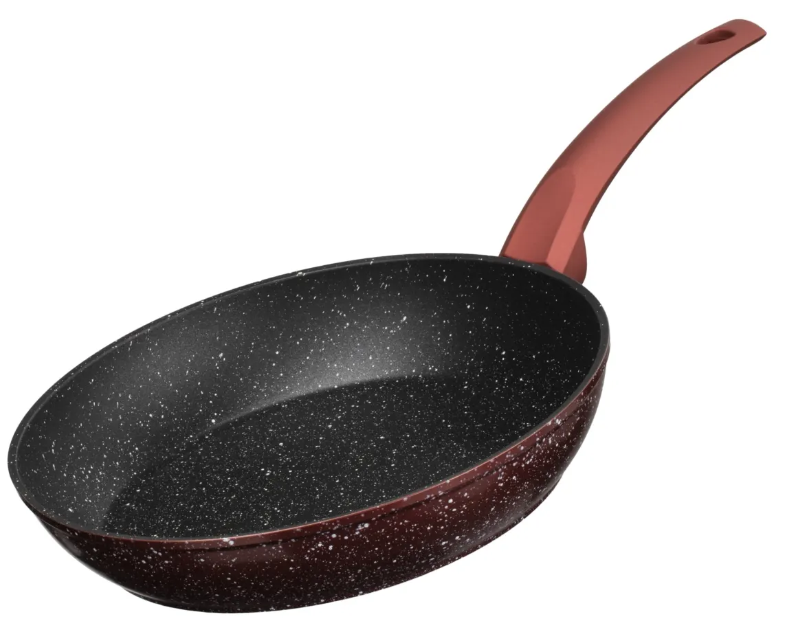 ტაფა Ardesto Fry pan Gemini Piemonte 24 cm, red, aluminium