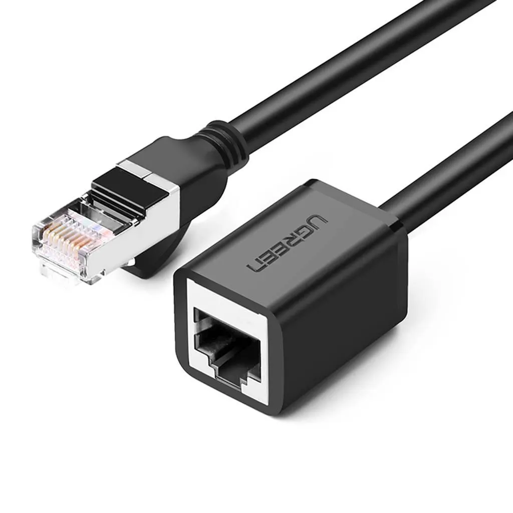 NW112, UGREEN, CAT6 Extension LAN Cable, 3m, Black.