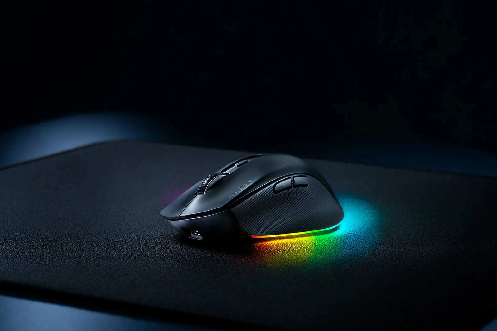მაუსი Razer Mouse Pro Click V2, RGB, USB-A/WL/BT, black