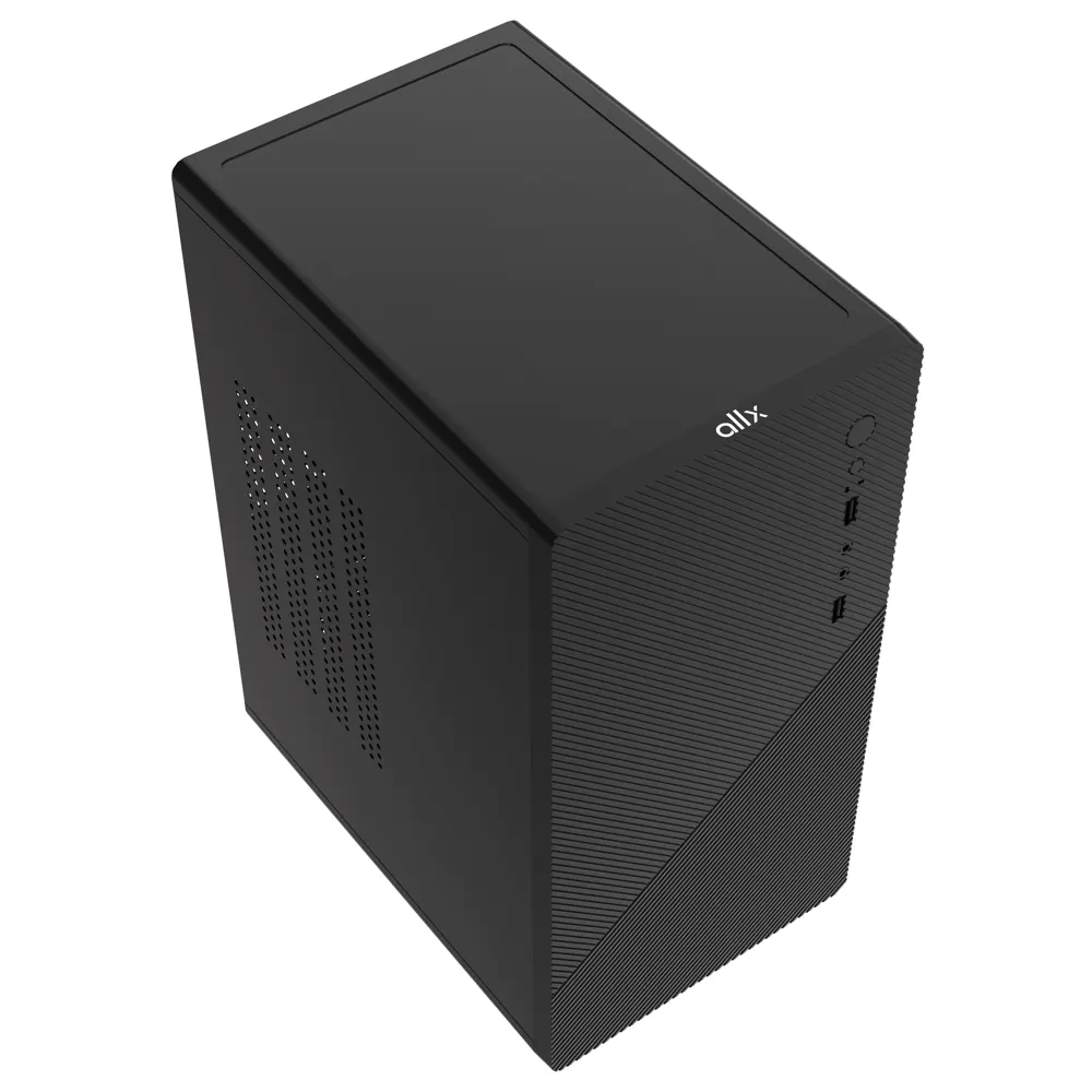 ქეისი ALLX AX-B1635, Computer Case, MATX, ITX, USB1.0x2, Black