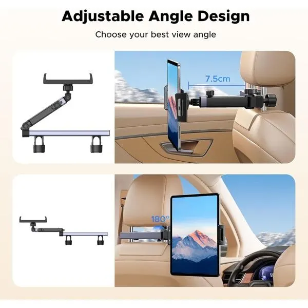 ტელეფონის სამაგრი LP904, UGREEN, Holder, ar Headrest Tablet Holder, Black/Grey.