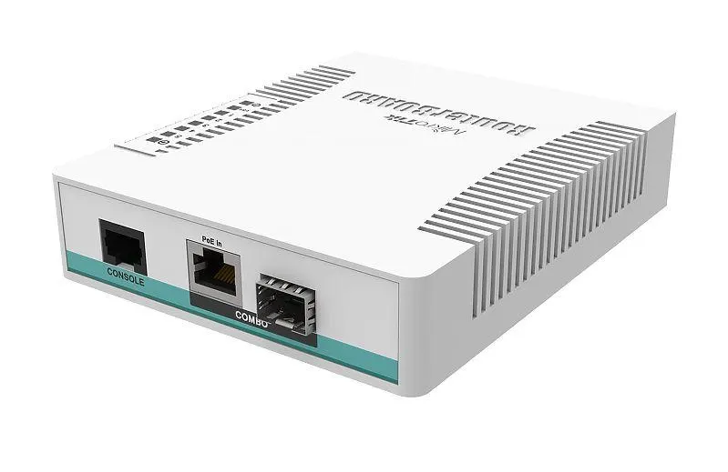 მართვადი სვიჩი - CRS106, L3, 1C, 5S, MikroTik CRS106-1C-5S