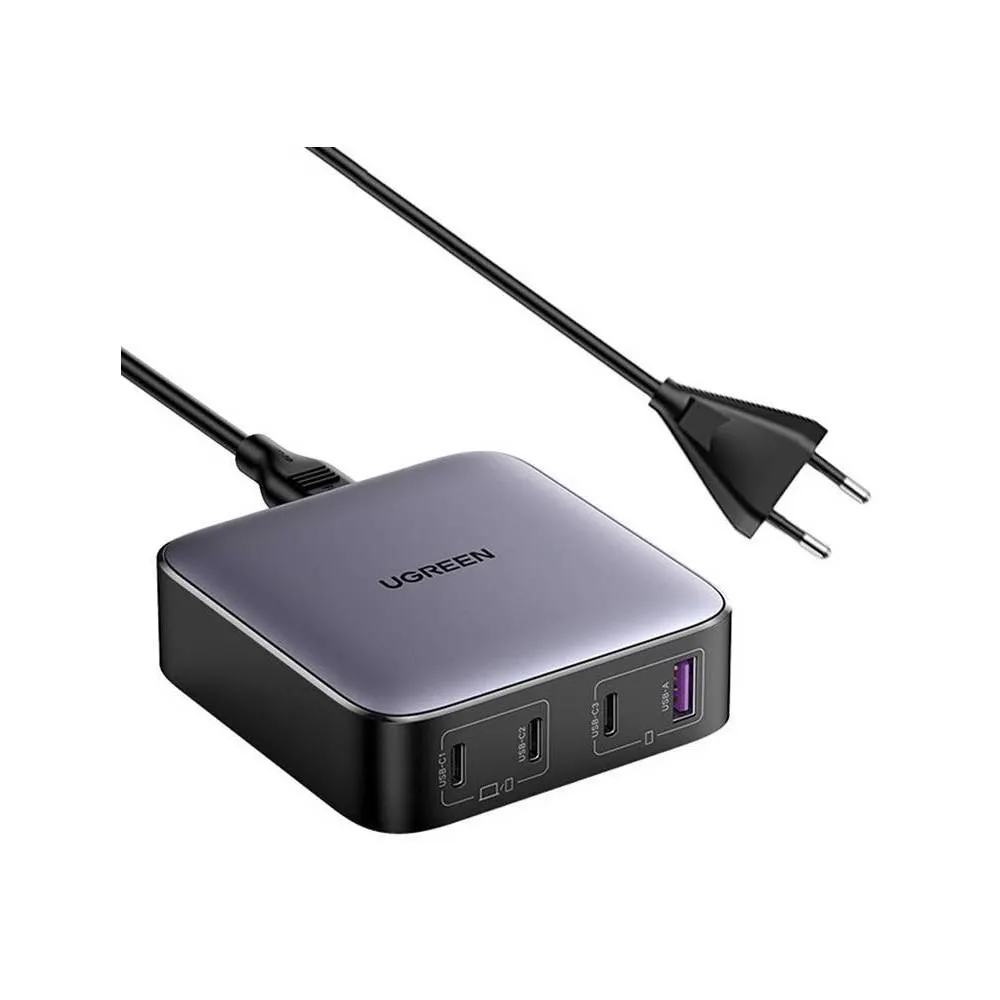 მობილურის დამტენი UGREEN CD328 (90928) Nexode, 100W, USB, Type-C, Gray