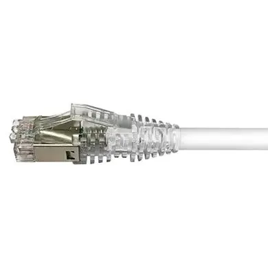Patch-cord NETCONNECT RJ45 Cat.6A S/FTP LZ SR Wh 2,0 m