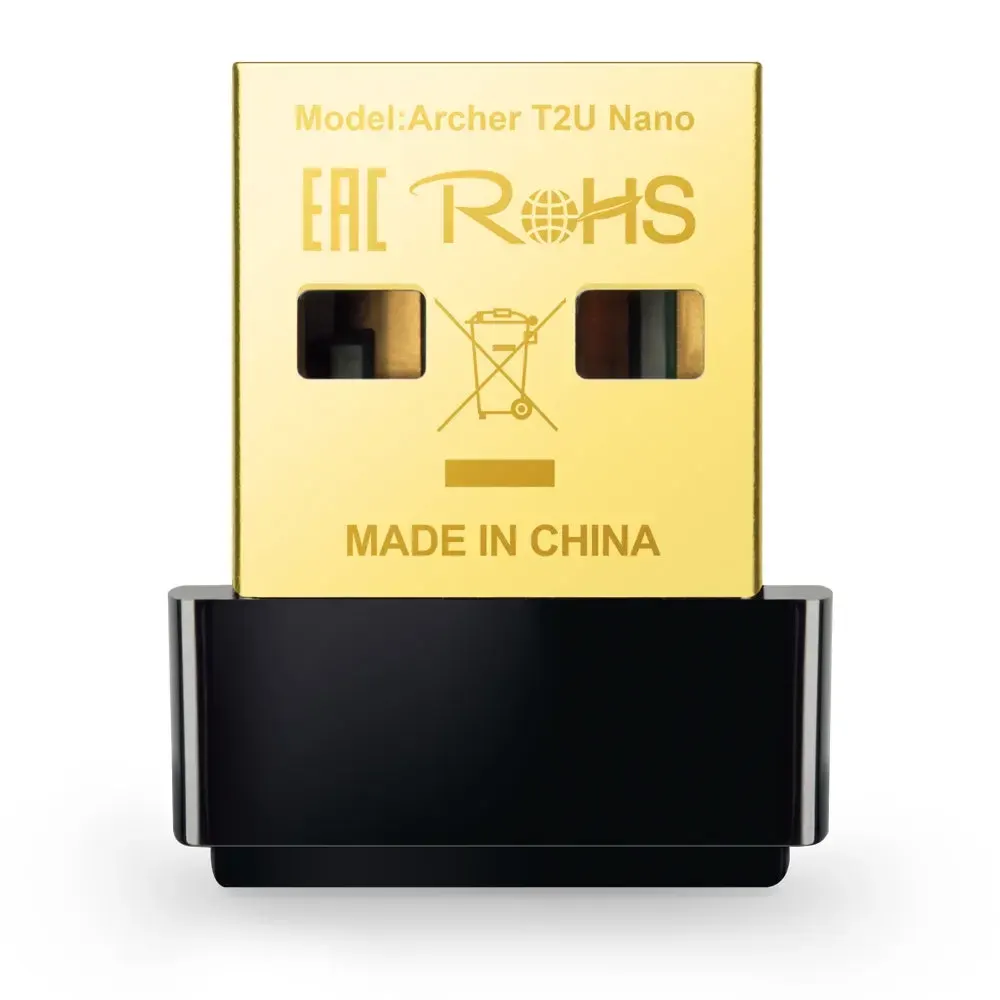 TP-Link, Archer T2U Nano, AC600 Nano Wireless USB Adapter