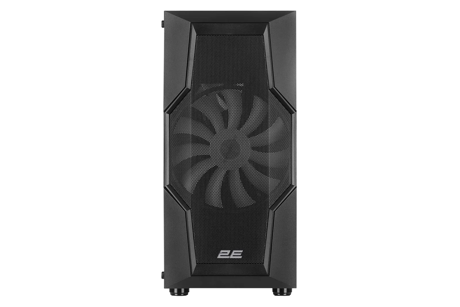 ქეისი 2E GAMING Computer case TURBO (G2057B) , MidT, 2xUSB2.0,1xUSB3.0, 1x200+3x120ARGB,TG (side panel),without PSU,black