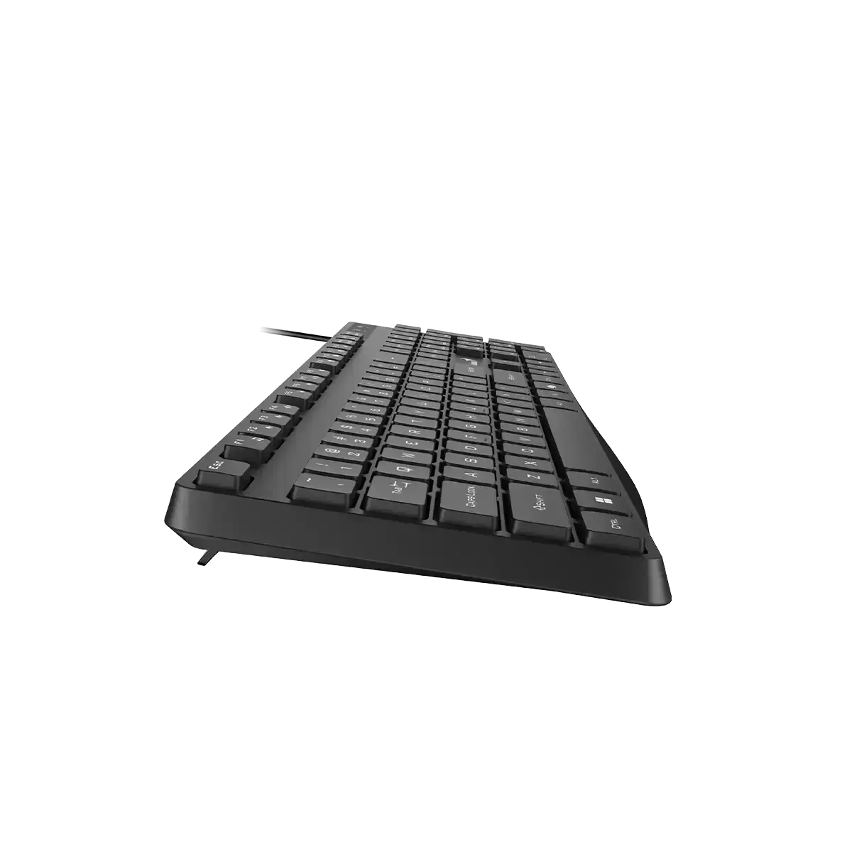 კლავიატურა Genius, KB-117S, Keyboard, Silent, AI Copilot Key, Black