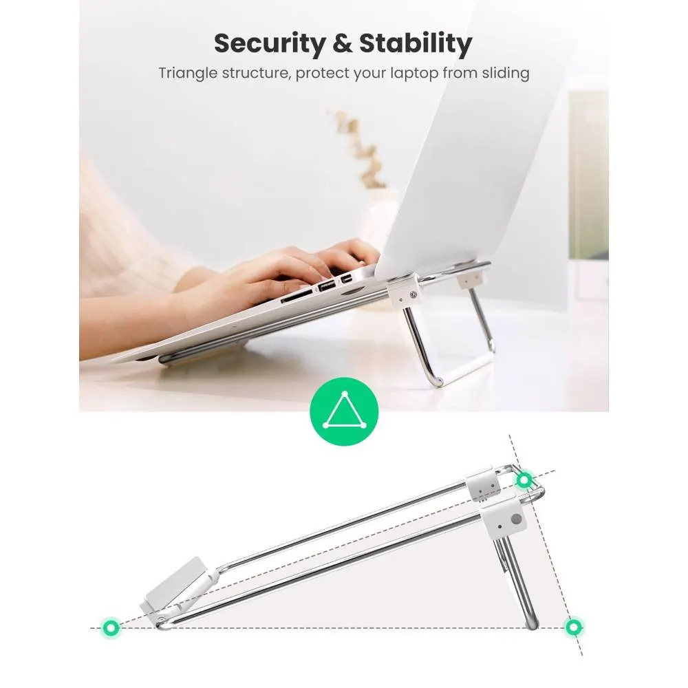 ნოუთბუქის სადგამი UGREEN LP230 (80348), Laptop Stand, Silver
