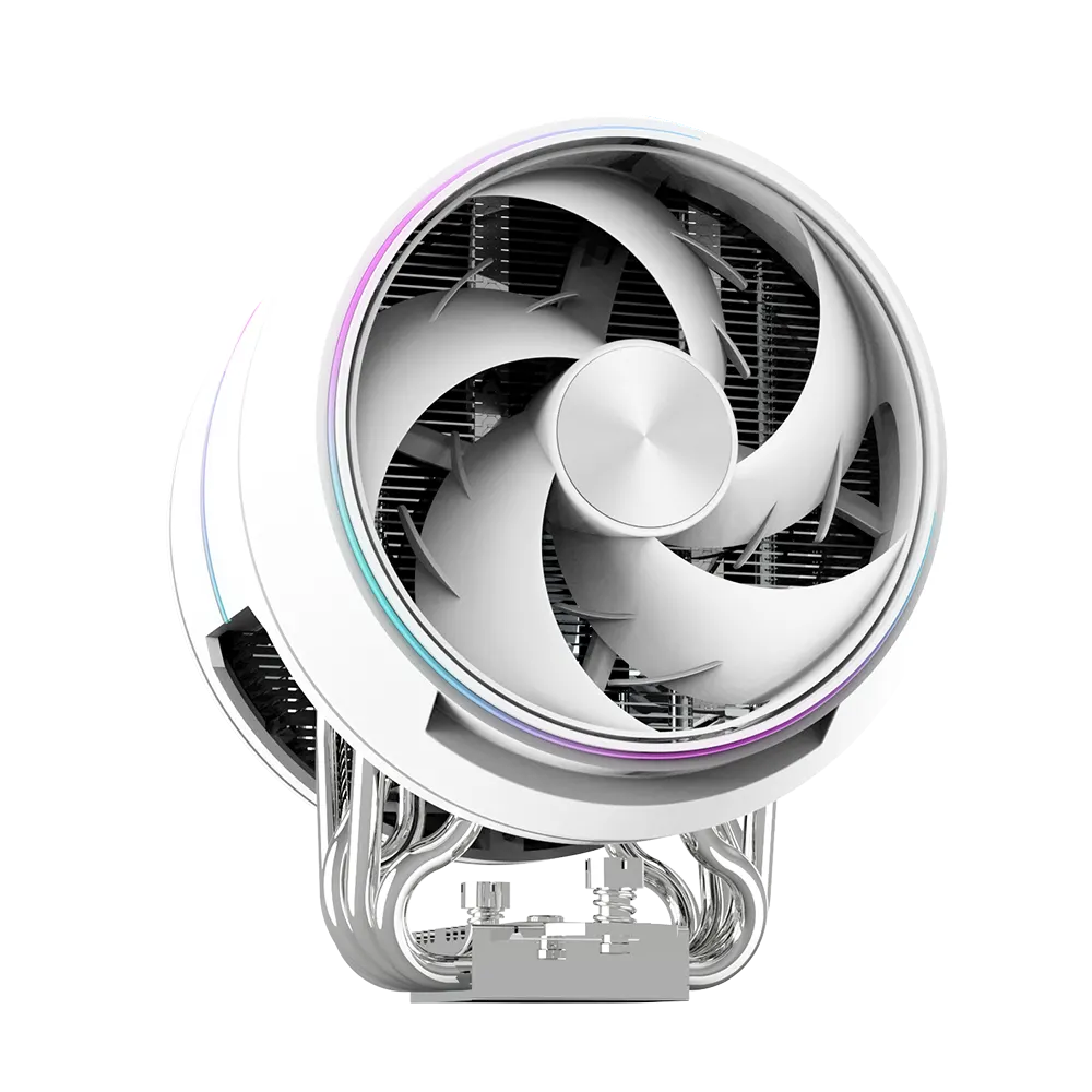Zalman CPU cooler ZET5, ARGB LGA 1851, 1700, 1200, 115x, AM5, AM4, 4pin PWM, 3pin+5VARGB, TDP200W, white