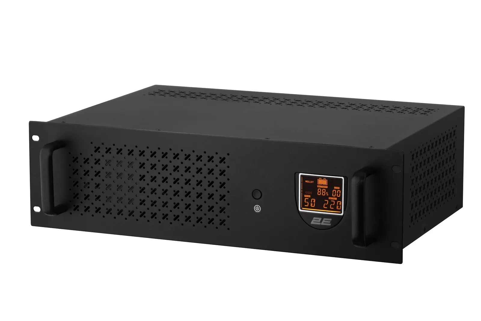 2E RE1500, 1500VA/900W, RM 3U, LCD, USB, 3xSchuko