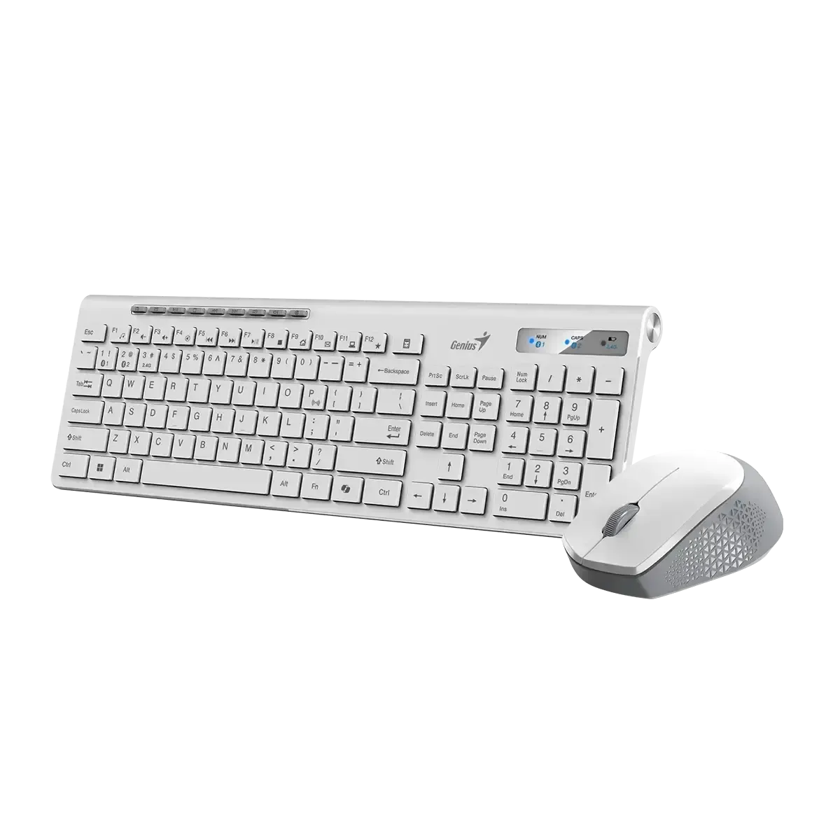 Genius, SlimStar 8230, Keyboard + Mouse (Combo) White