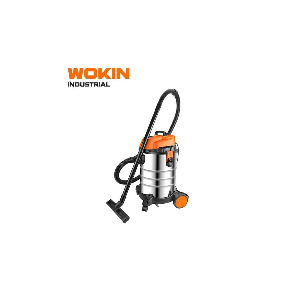 სამშენებლო მტვერსასრუტი Wokin 794203, 1200W, 30L, Construction Vacuum Cleaner, Black/Orange