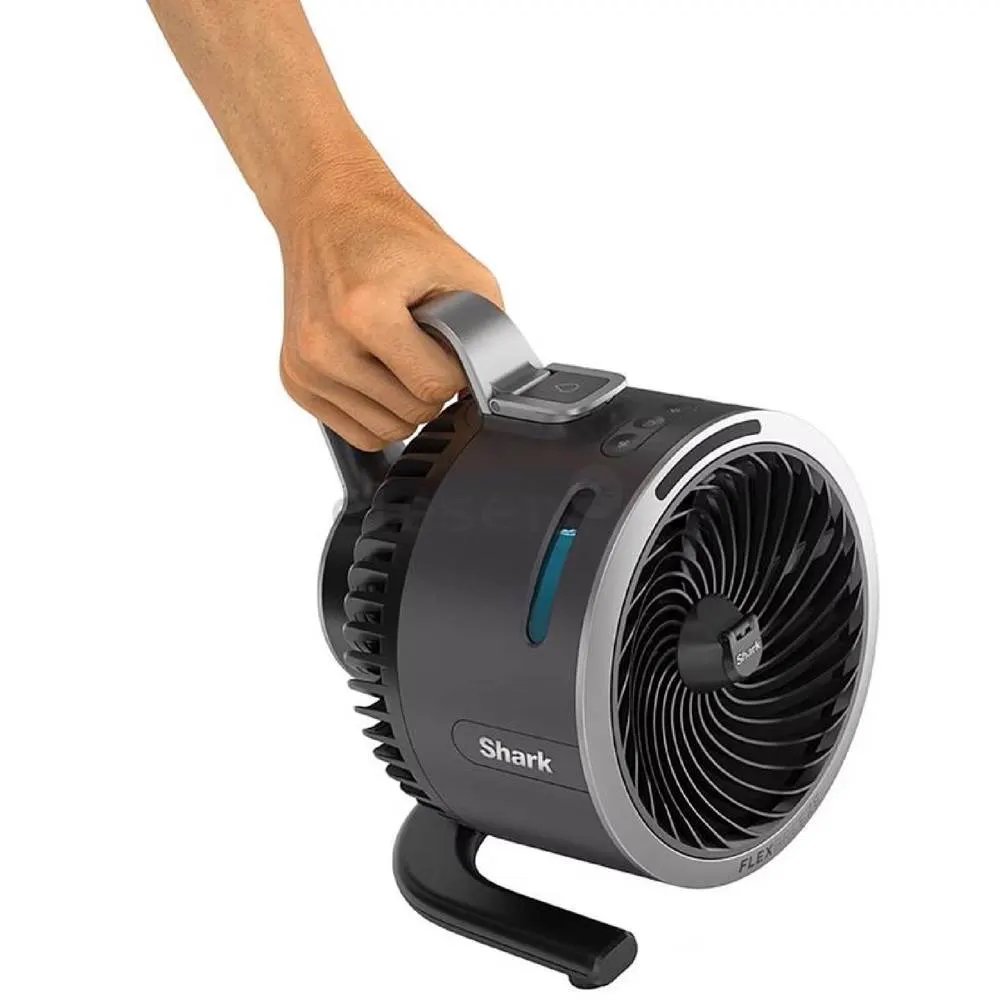 ვენტილატორი Shark FA050EU FlexBreeze HydroGo, 36W, Portable Wireless Fan, Black