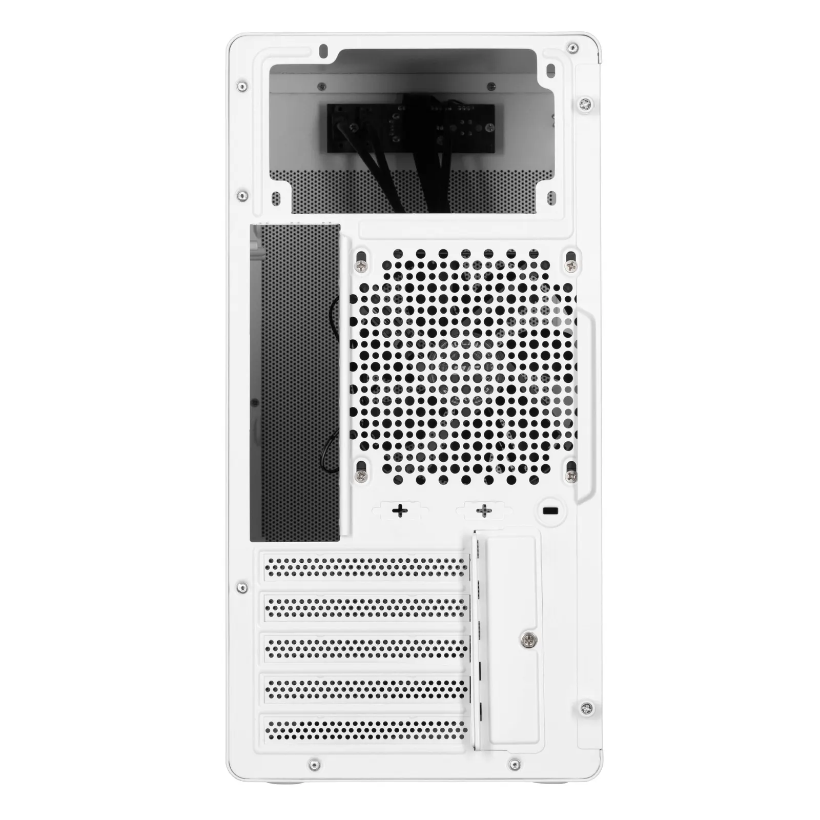 ქეისი PC case 2E Credo V285W without PSU, 1xUSB3.0, 1x USB 2.0, 1xUSB Type-C, 1x120mm, VGA 300mm, mATX, white