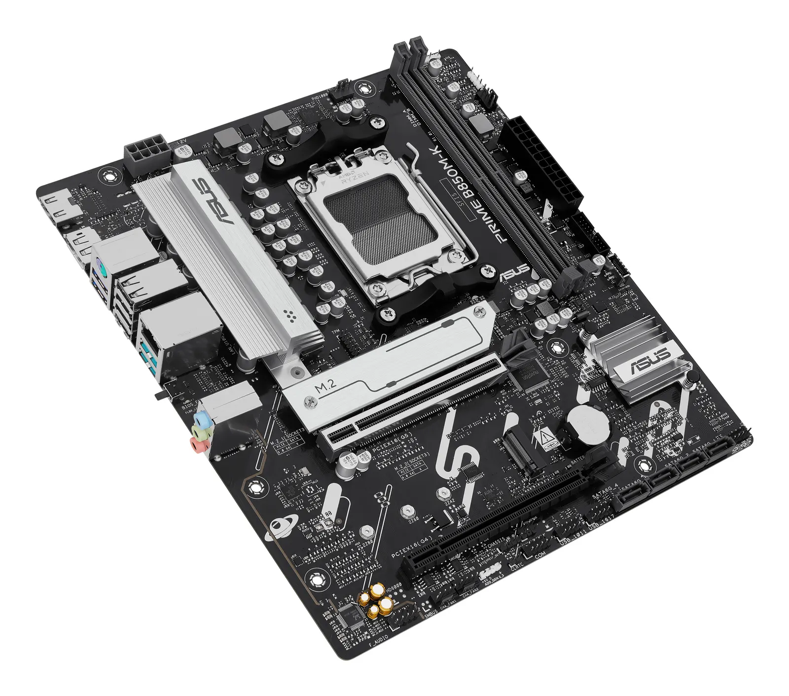 დედაპლატა ASUS Motherboard PRIME B850M-K sAM5 B850 4xDDR5 M.2 HDMI DP mATX
