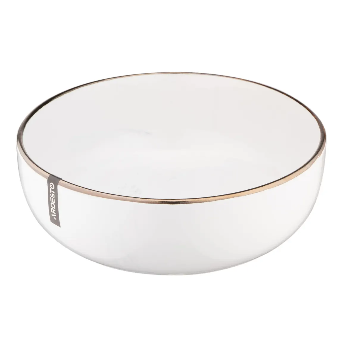 თეფში Ardesto Soup plate Marmo, 19cm, ceramics, white