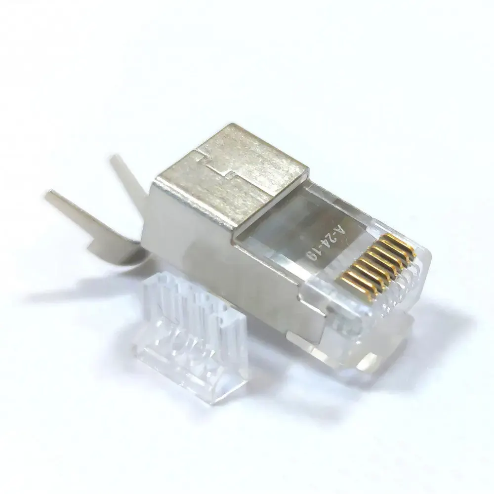 KD-PG8027, KINGDA STP CAT7 Plug,for 22AWG Cable,50pcs/bag