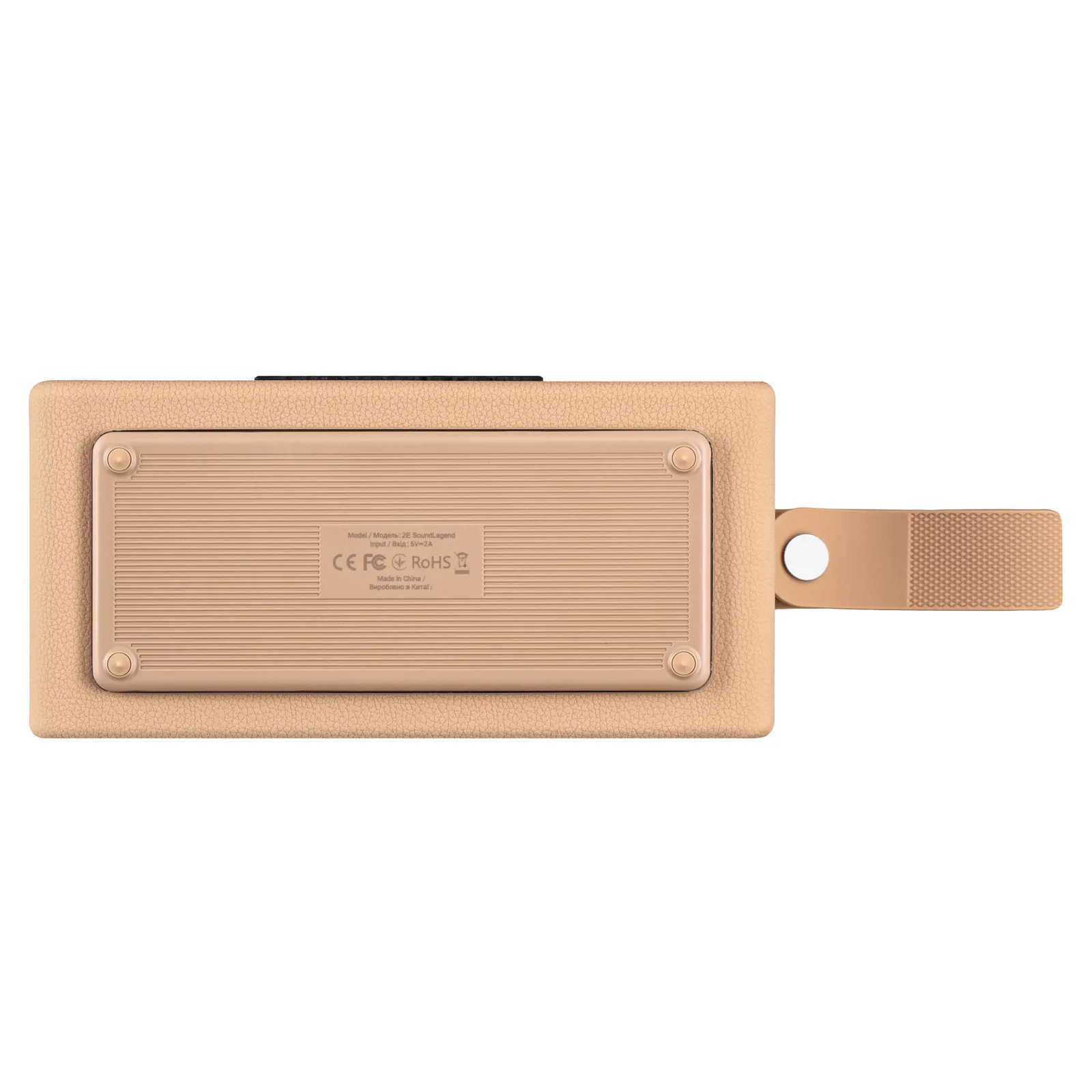 დინამიკი Portable Speaker 2E SoundLegend 80W, BT 5.3, TWS, FLAC, MP3, WAV, EQ, Power Bank, IPX6, RGB, Brown