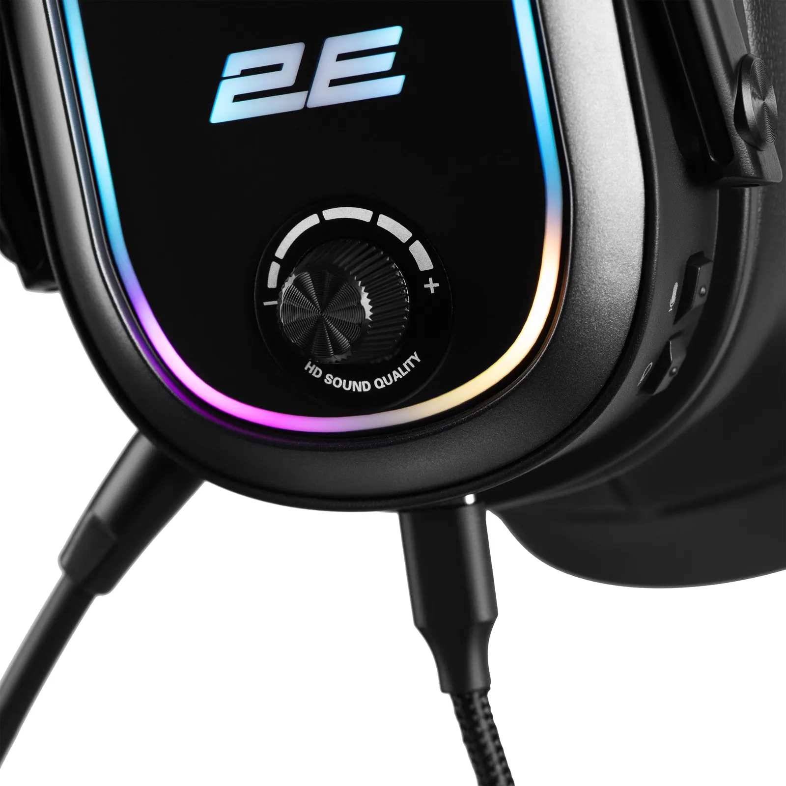 ყურსასმენი 2E GAMING Headset HG320 V2, 7.1, USB-A, RGB, 2m, black