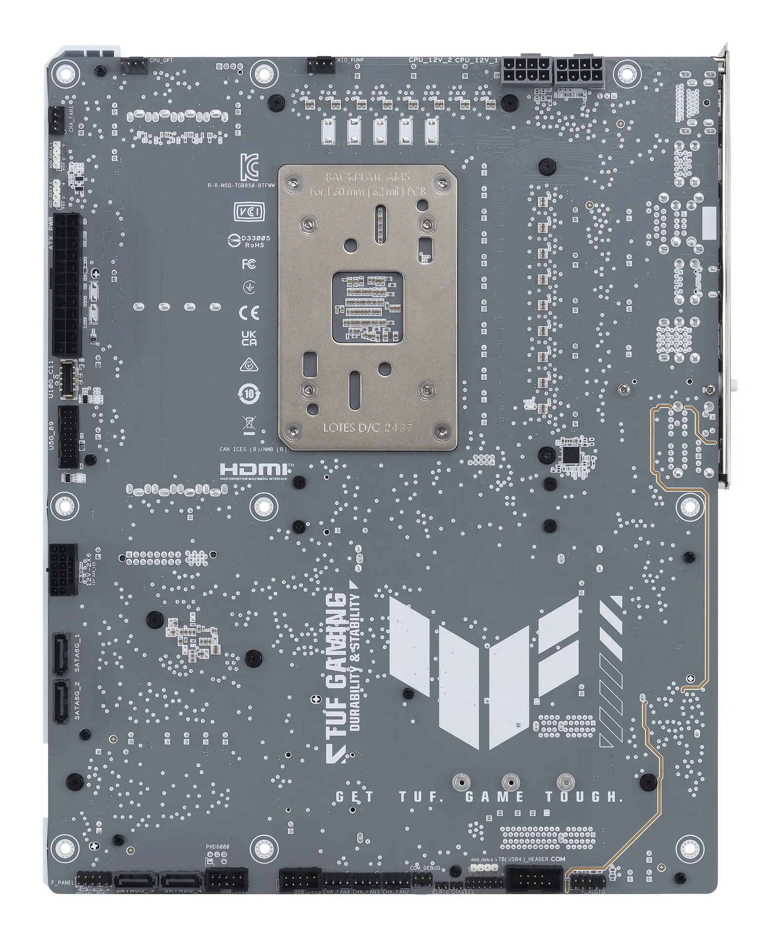 დედაპლატა ASUS Motherboard TUF GAMING B850-BTF WIFI W sAM5 B850 4xDDR5 M.2 HDMI DP Wi-Fi BT ATX BTF
