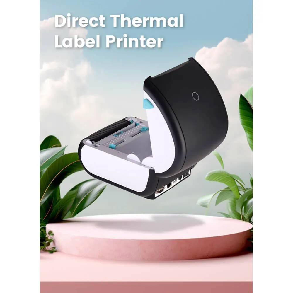 თერმო პრინტერი Sunlux Label Printer LP200, USB, Serial, LAN, Thermal Printer, Black