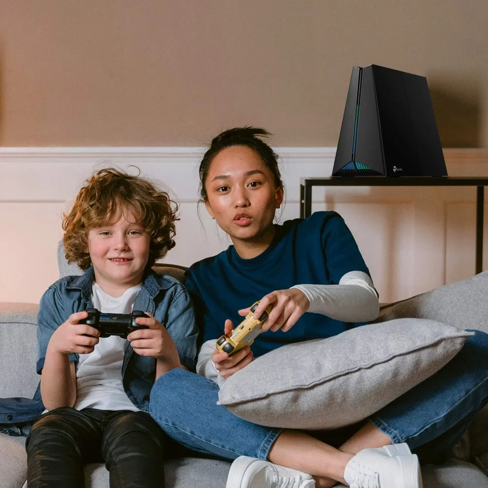 Wi-Fi როუტერი TP-Link Archer GXE75 Tri-Band Wi-Fi 6E Gaming Router