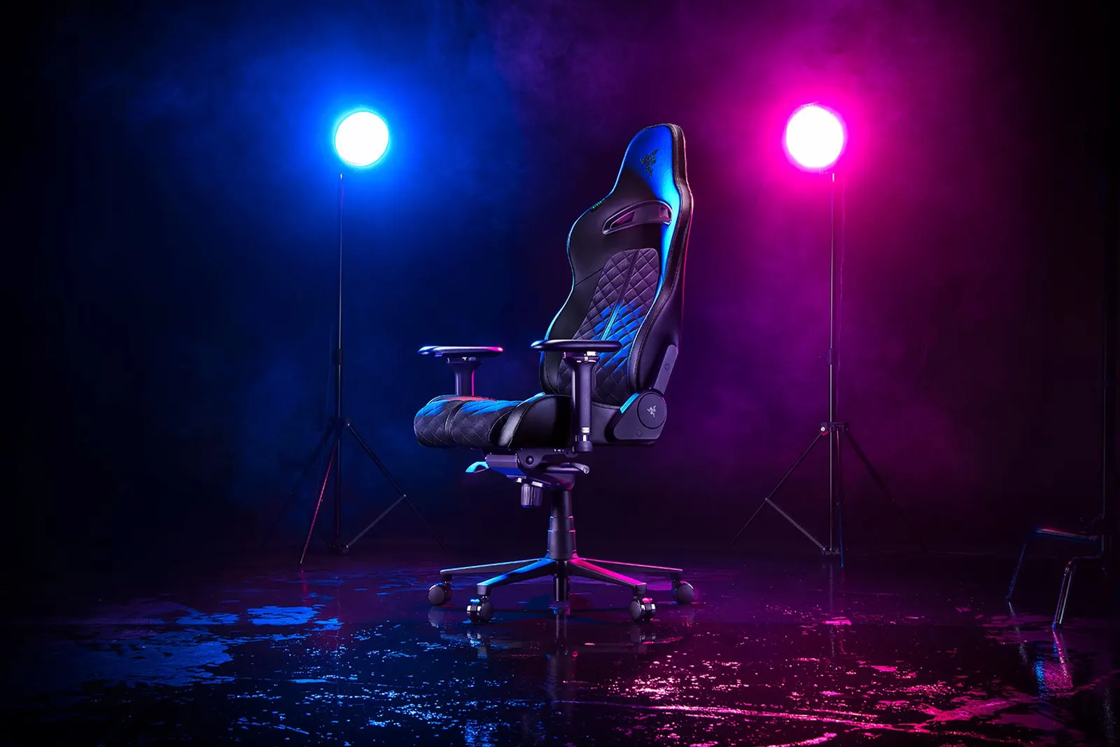გეიმერული სავარძელი Razer Chair Enki PU Leather, 4D-Armrests, black