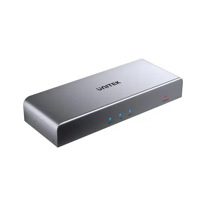 V1130A, UNITEK, HDMI Splitter, 4K HDMI Splitter 1 In 2 Out.