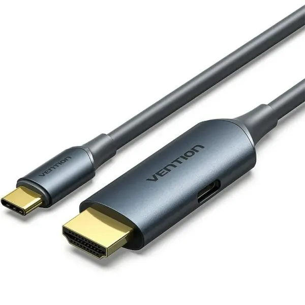 HDMI ადაპტერი VENTION HDMI and USB Type-C to USB Type-C Adapter