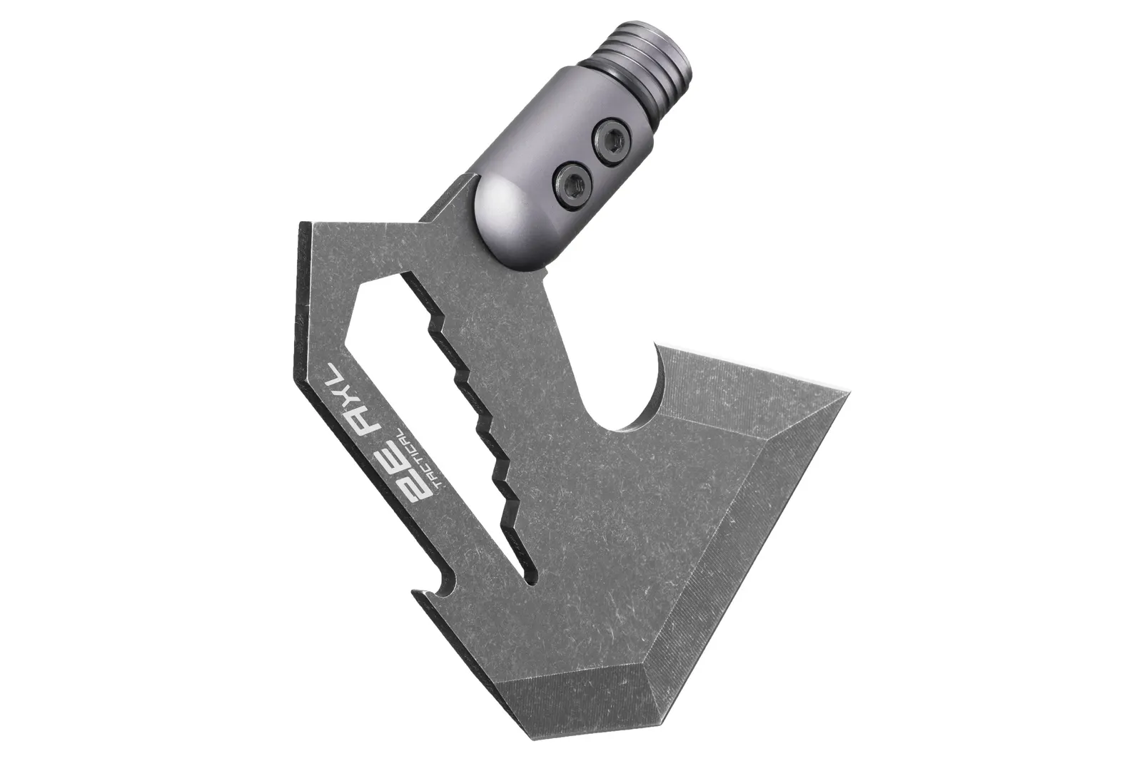 ცული 2E Ax head Axl Gray for tactical multitool shovels, with hexagon