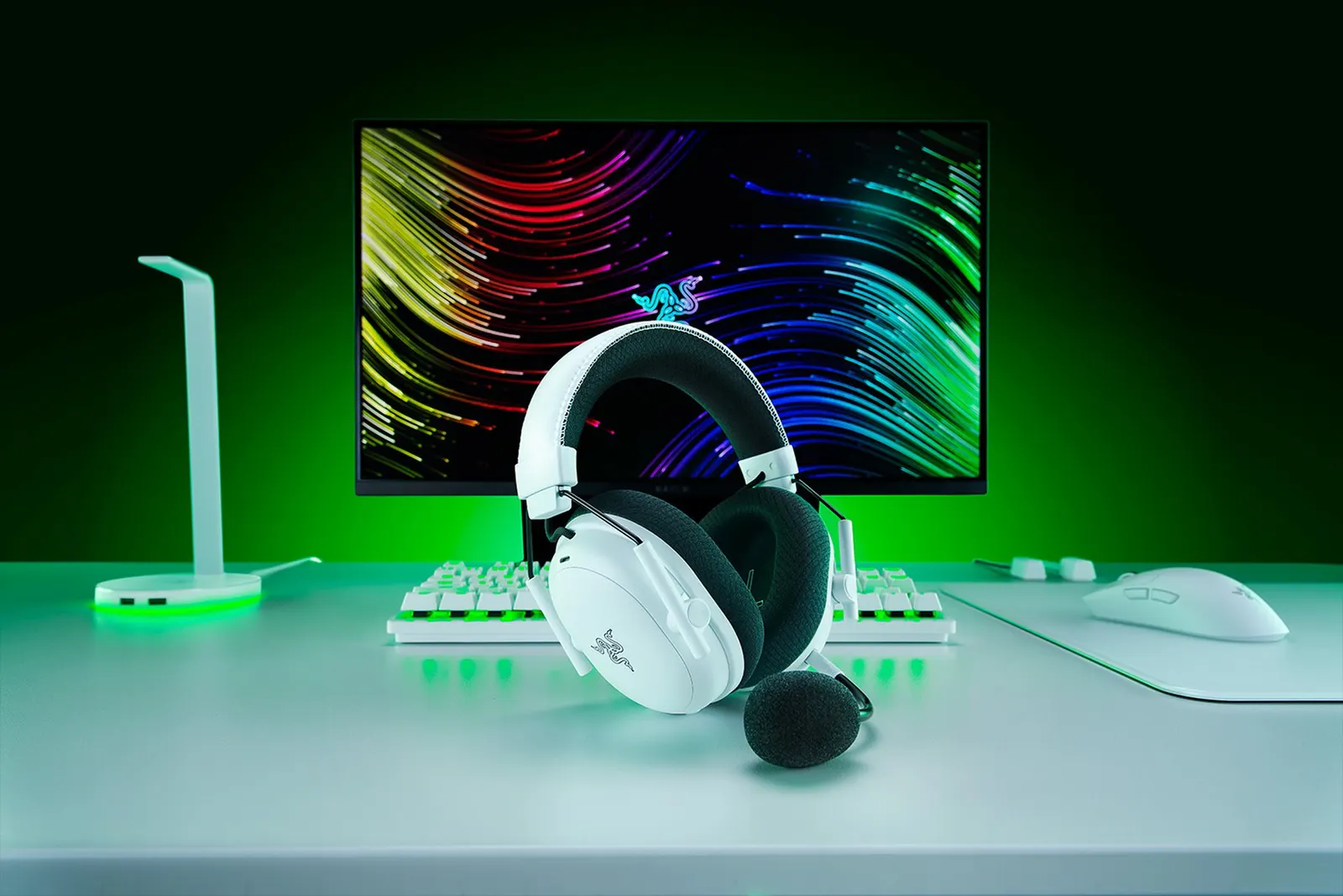 ყურსასმენი Razer Headset BlackShark V3 Pro, WL, white