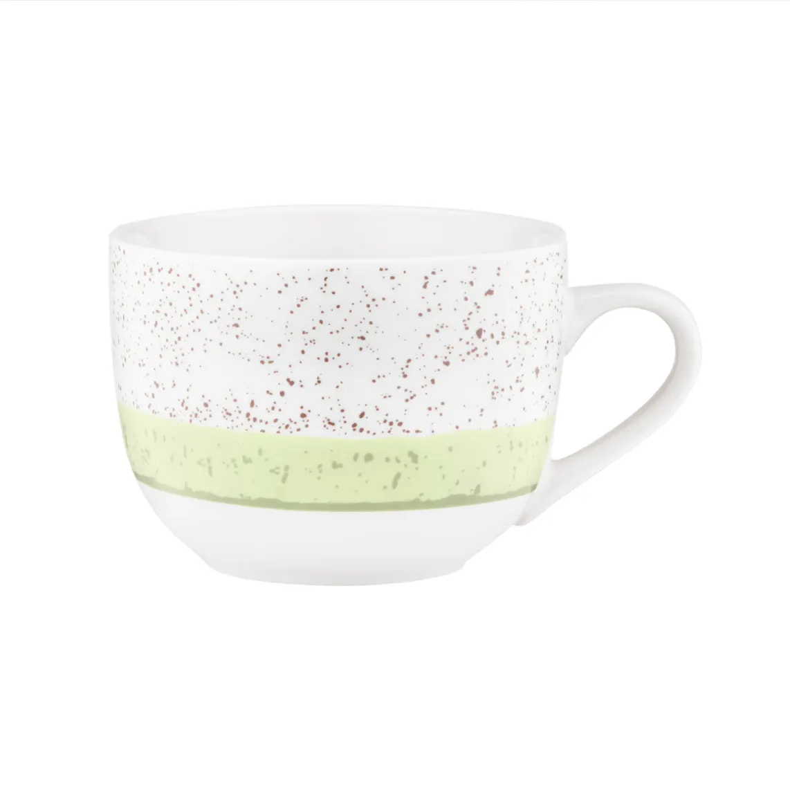 ფინჯანი ARDESTO Mug Siena, 500ml, porcelain, white-green