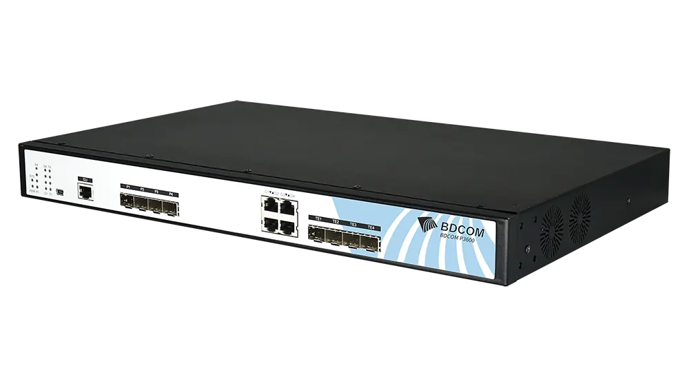 4 პორტიანი GEPON OLT - P3600-04, BDCOM