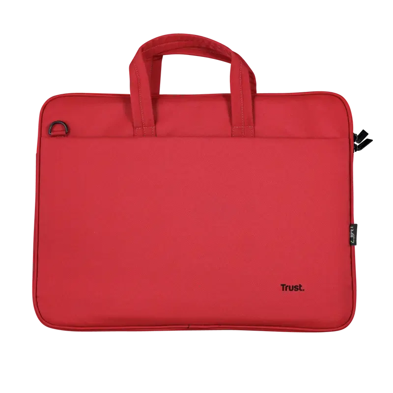 24449 TRUST BOLOGNA LAPTOP BAG 16″ ECO RED