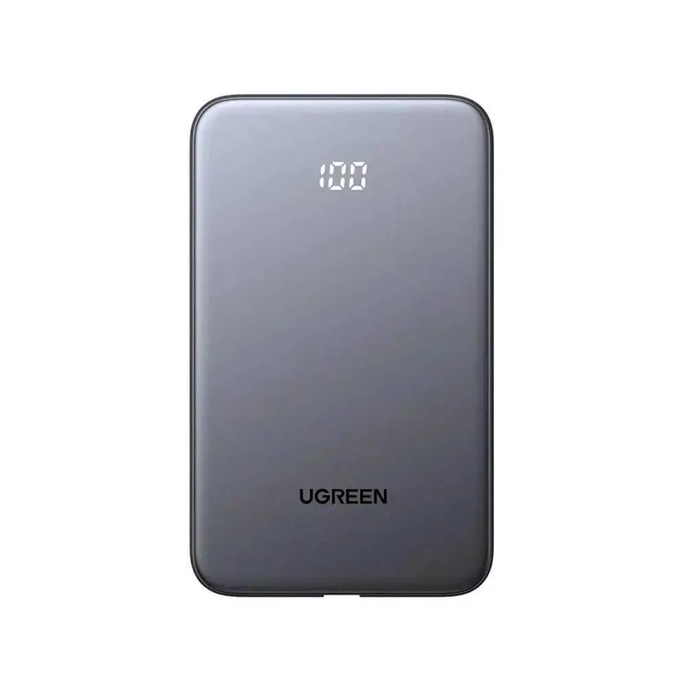 პორტატული დამტენი UGREEN PB526 (75161B) 10000mAh 20W Power Bank with Built-in Cable