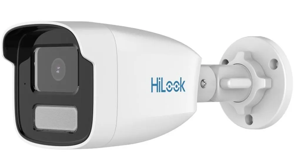 IP კამერა - 4მპ, 4მმ, Bullet, ColorVu, Mic, IR50, Smart Hybrid Light, HiLook, HiLook By HIKVISION IPC-B449HA-LU(4mm)