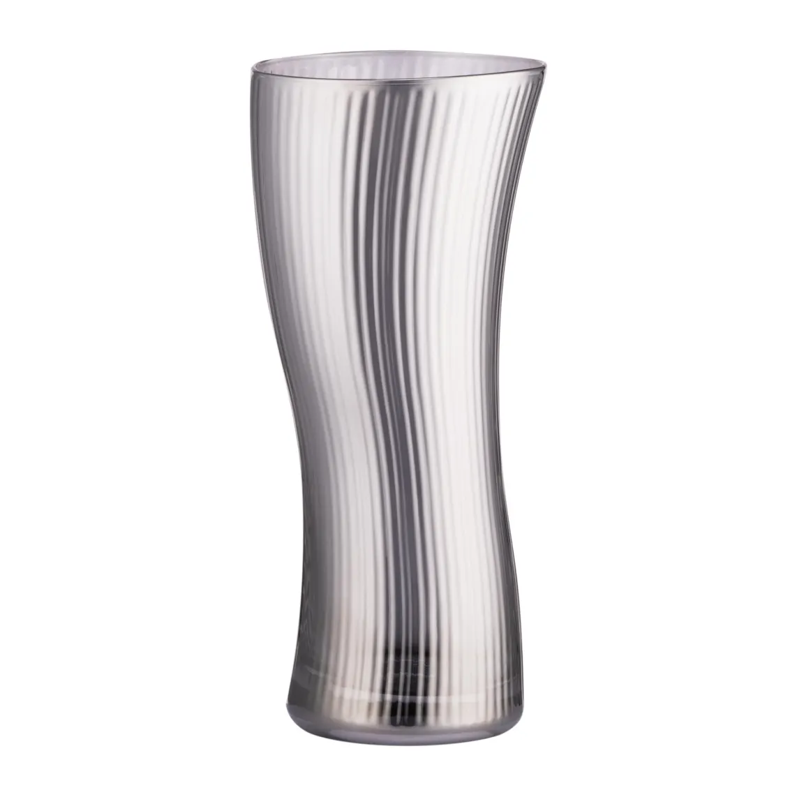 Long glasses set ARDESTO Graphite, 350ml, 2pcs, glass, grey