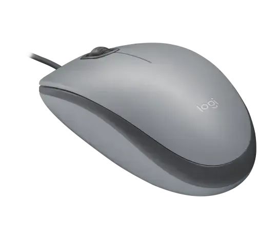 logitech, M110, Mouse Gray