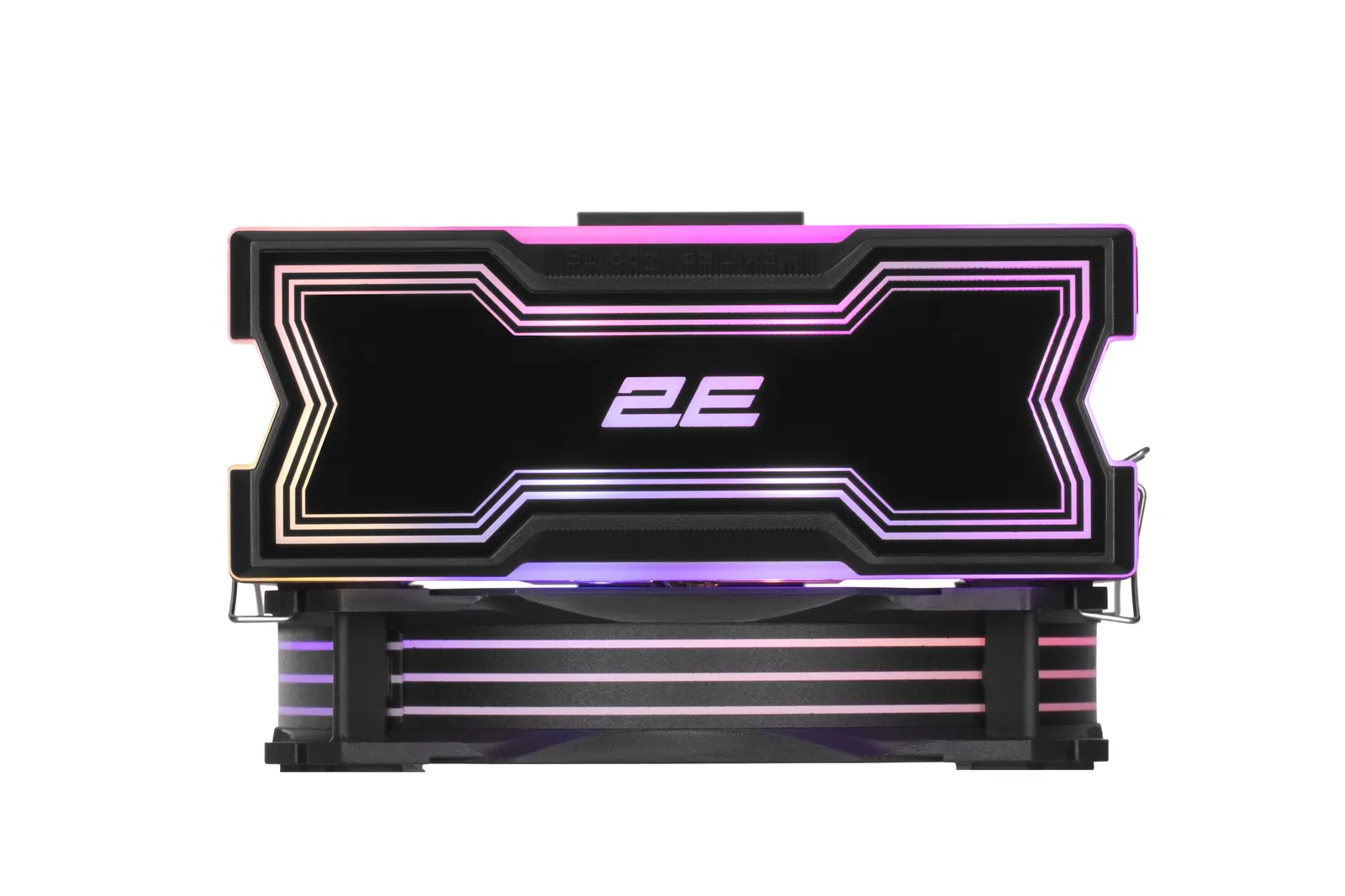 ქულერი 2E GAMING CPU cooler Air Cool AC120D4TC-ARGB, LGA1700, 1366, 1200, 115x, AM5, AM4, AM3, AM3+, AM2, AM2+, FM2, FM1, 4pin PWM, 3pin +5VARGB, TDP 180W