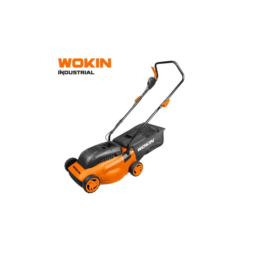 გაზონის საკრეჭი Wokin 796313, 1300W, Electric Lawn Mower, Orange/Black