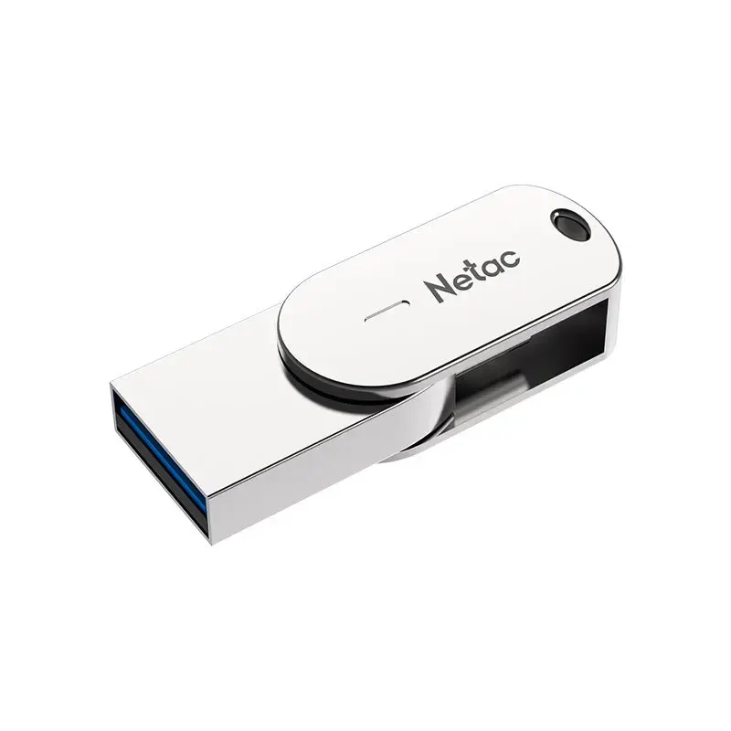 NETAC, U785C, 64GB, USB3.2 + Type-c, Pearl nickel