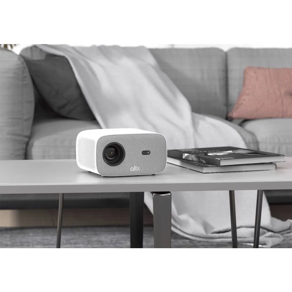 ALLX AX-PF350W, LCD Projector, FHD 1920x1080, 320Lm, White