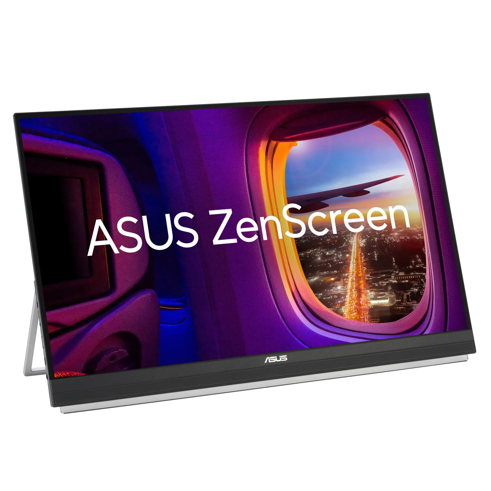 მონიტორი Asus Monitor portable 27" ZenScreen MB27ACF HDMI, USB-C, MM, IPS, 2560x1440, 100Hz, sRGB 99%, AdaptiveSync, Pivot, C-Clamp Arm