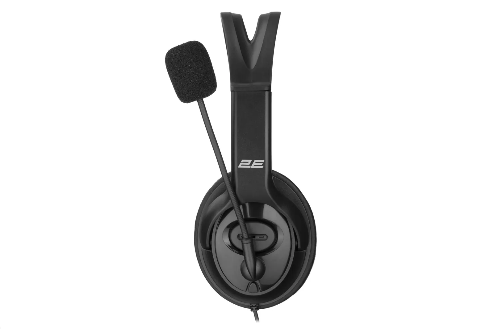 2E PC headset stereo Over-ear CH13 mini-jack, omni-mic, 1.2m, black