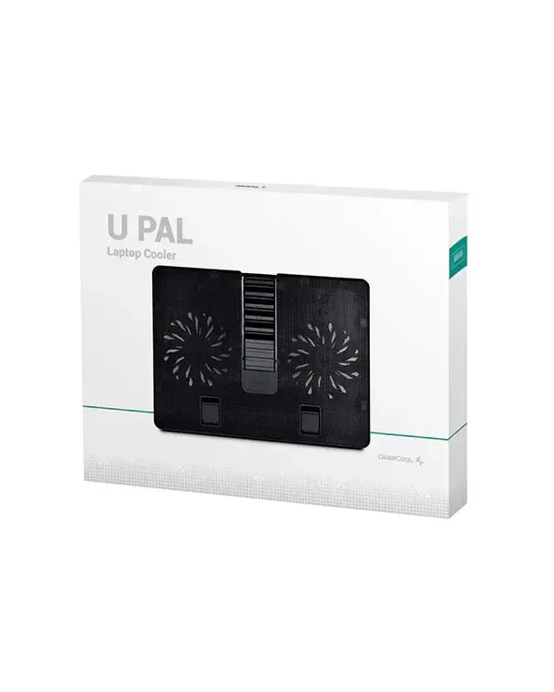 U PAL DEEPCOOL Cooler for Notebook, 390X280X27.5mm, fan 140, 1000RPM