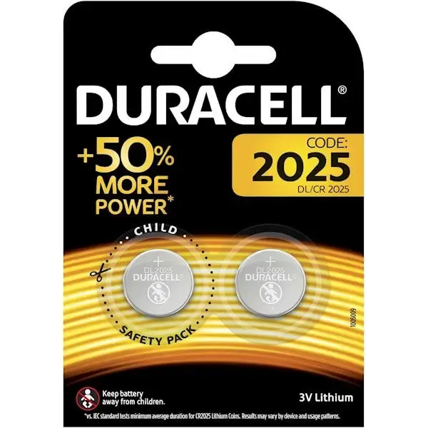 DURACELL LI 2025 2BL ( 045514)
